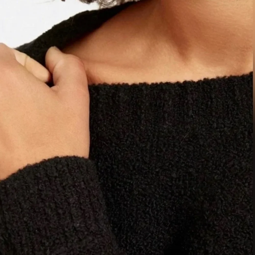 Everlane Sweater The‎ Teddy Crew Neck Black Knit